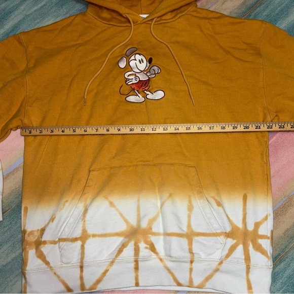 Mickey Mouse Genuine Mousewear Tie-Dye Pullover Hoodie Size Large - Picture 8 of 9